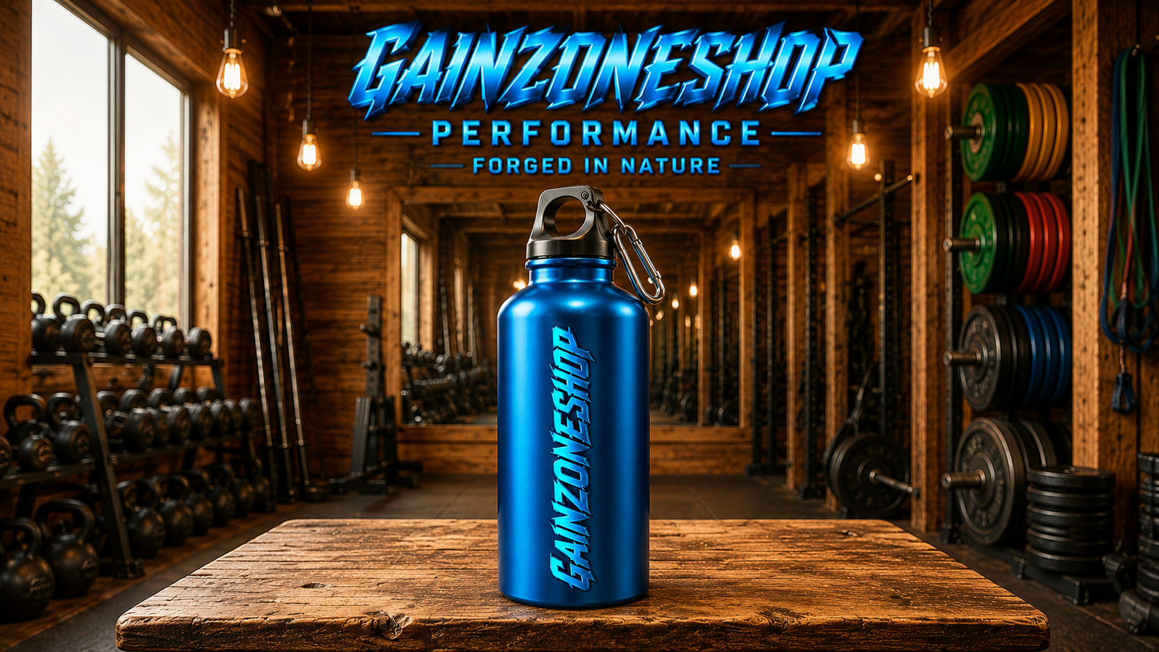 GAMEZONESHOP Aluminium Trinkflasche