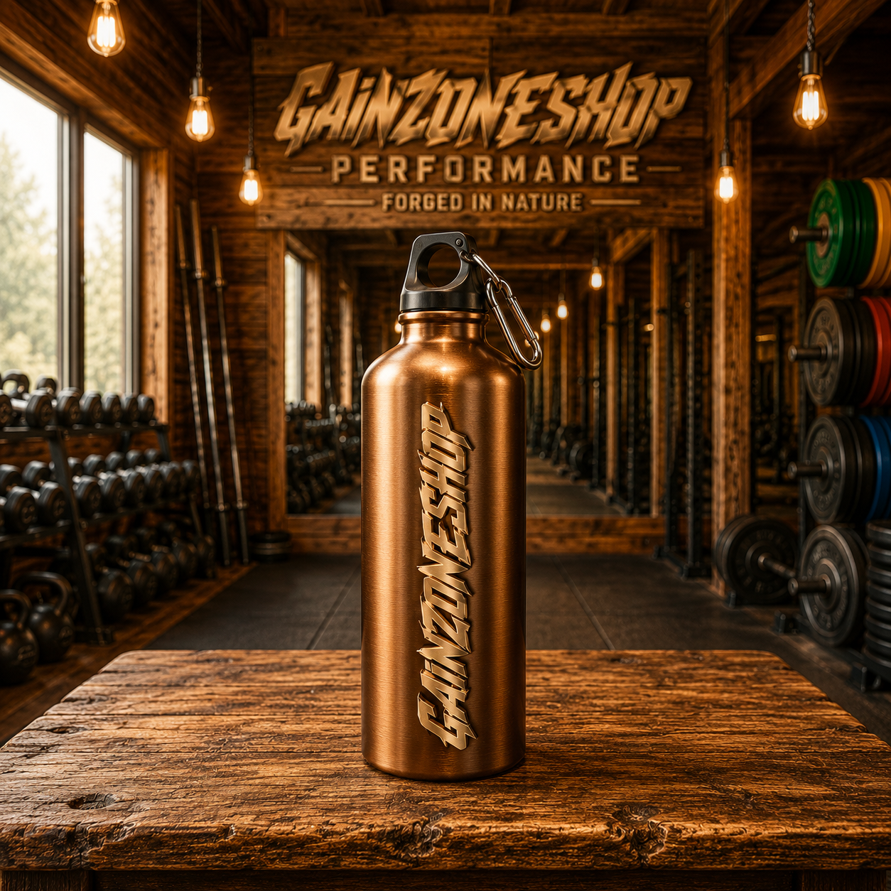 GAMEZONESHOP Aluminium Trinkflasche