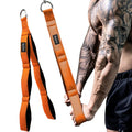 Triceps rope connecting handle, used for triceps pull down rope for push ups and sit ups